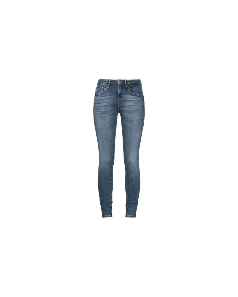 Guess HOSEN & RÖCKE - Jeanshosenauf YOOX.COM Blau