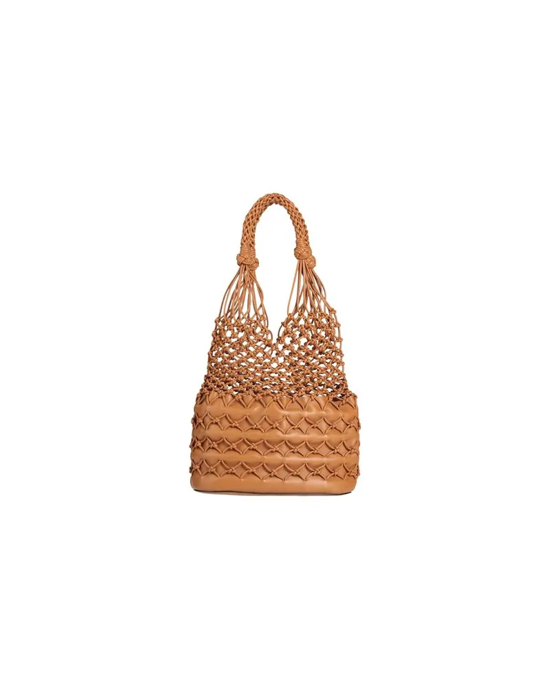Alberta Ferretti TASCHEN - Schultertaschenauf YOOX.COM Kamel