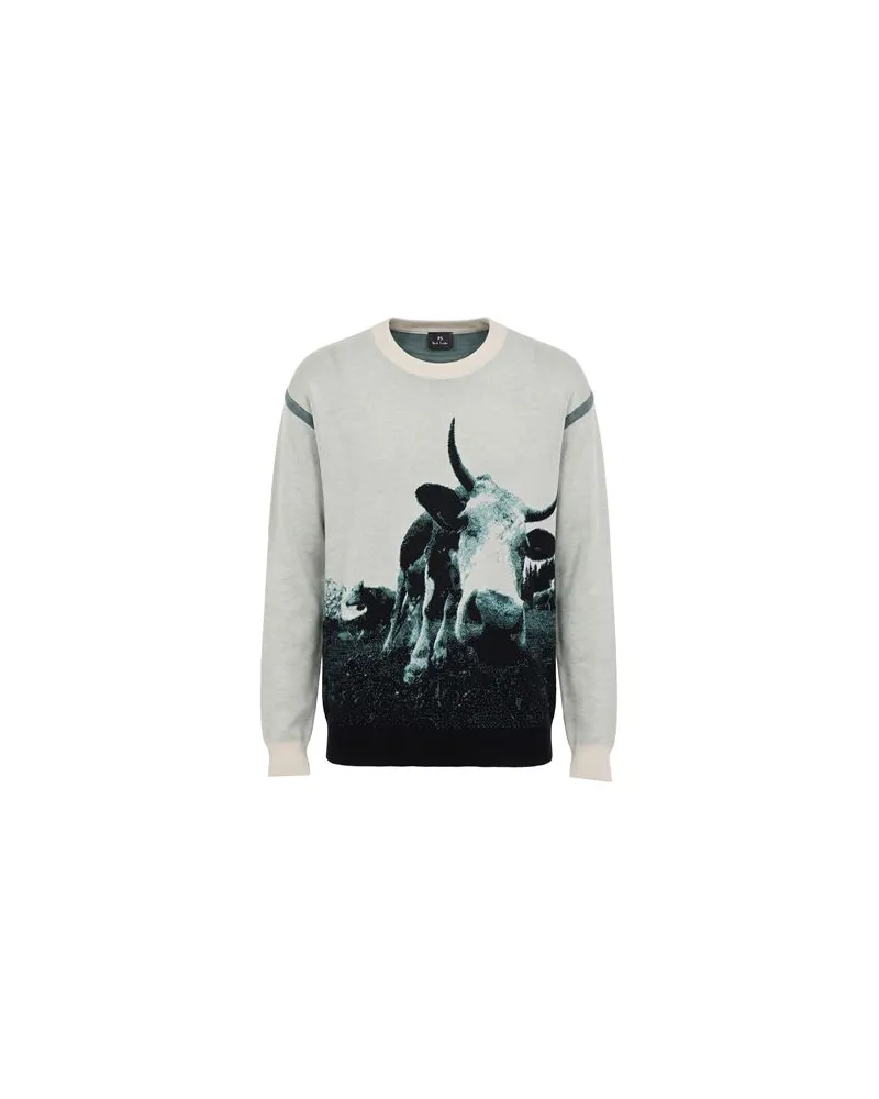 Paul Smith STRICKWAREN - Pulloverauf YOOX.COM Hellgrau