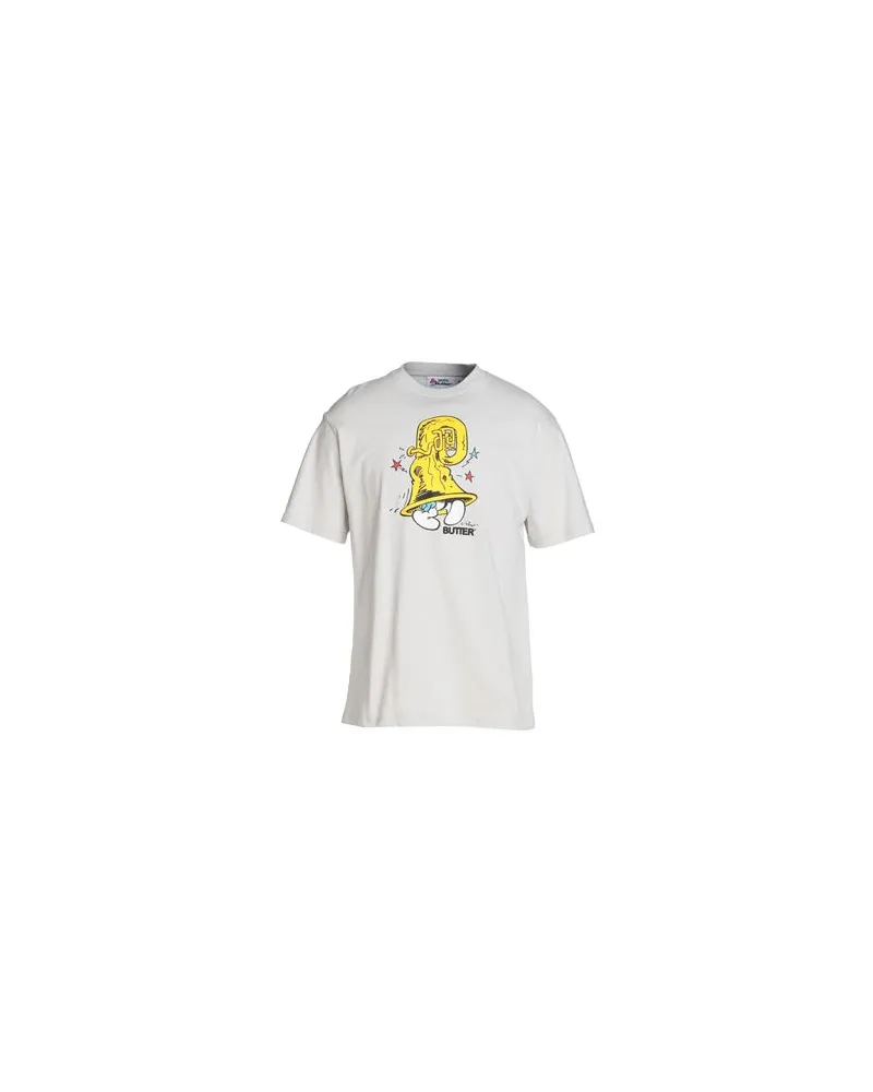 Butter Goods Harmony Tee  - TOPS - T-shirtsauf YOOX.COM Hellgrau