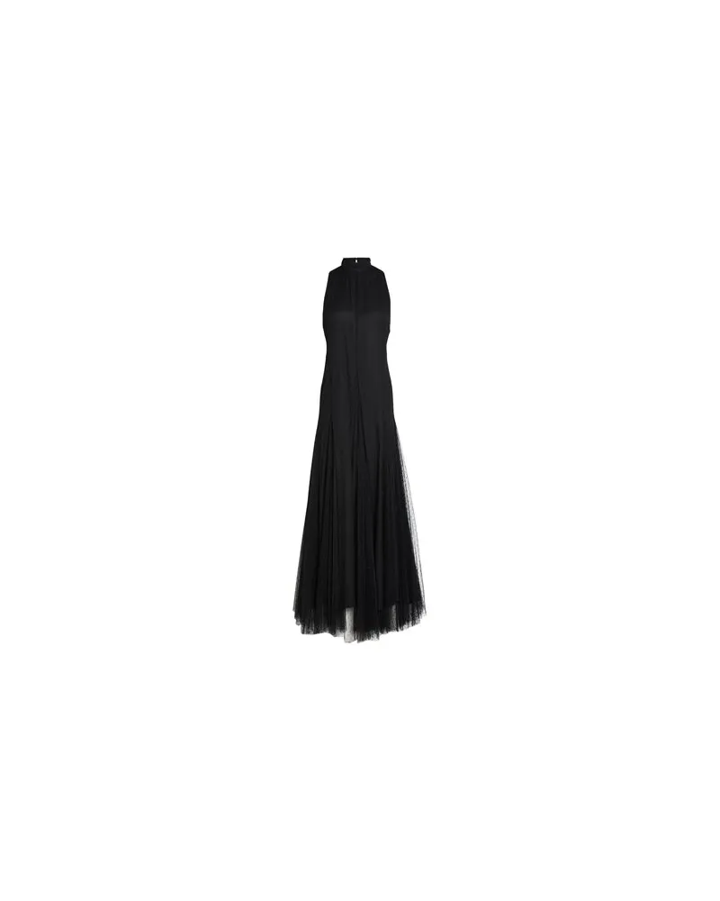 Twin-Set KLEIDER - Maxi-Kleiderauf YOOX.COM Schwarz