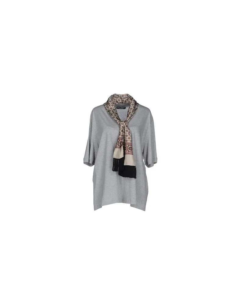 Dolce & Gabbana TOPS - T-shirtsauf YOOX.COM Hellgrau
