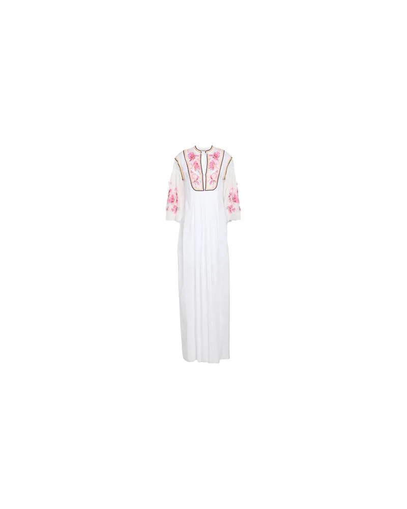 Ermanno Scervino KLEIDER - Maxi-Kleiderauf YOOX.COM Weiß