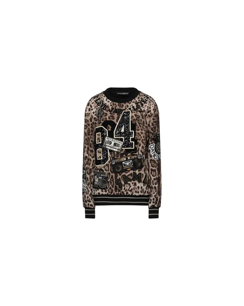 Dolce & Gabbana TOPS - Sweatshirtsauf YOOX.COM Dunkelbraun