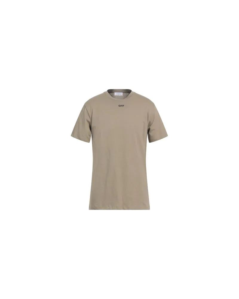 OFF-WHITE TOPS - T-shirtsauf YOOX.COM Khaki