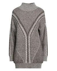 N.O.W. Andrea Rosati Cashmere Rollkragenpullover Braun