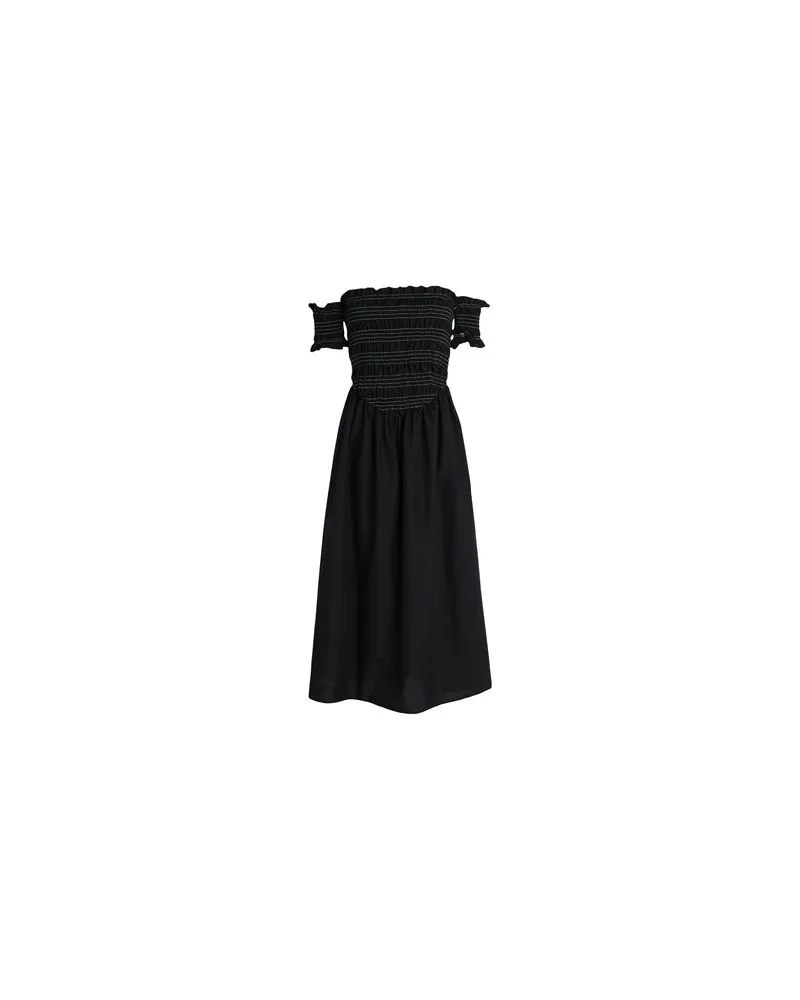 Topshop KLEIDER - Midi-Kleiderauf YOOX.COM Schwarz