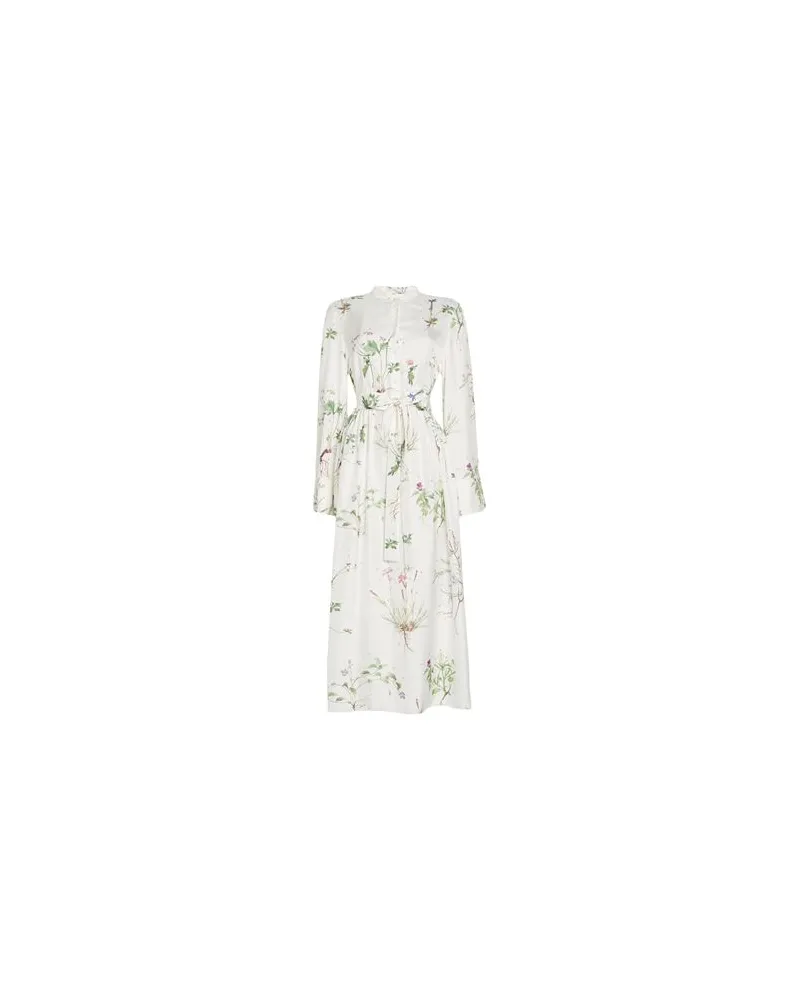 Erdem KLEIDER - Midi-Kleiderauf YOOX.COM Weiß
