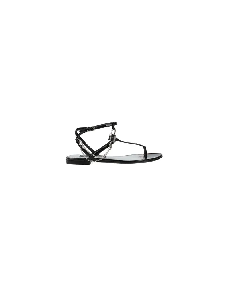 Dolce & Gabbana SCHUHE - Zehentrennerauf YOOX.COM Schwarz