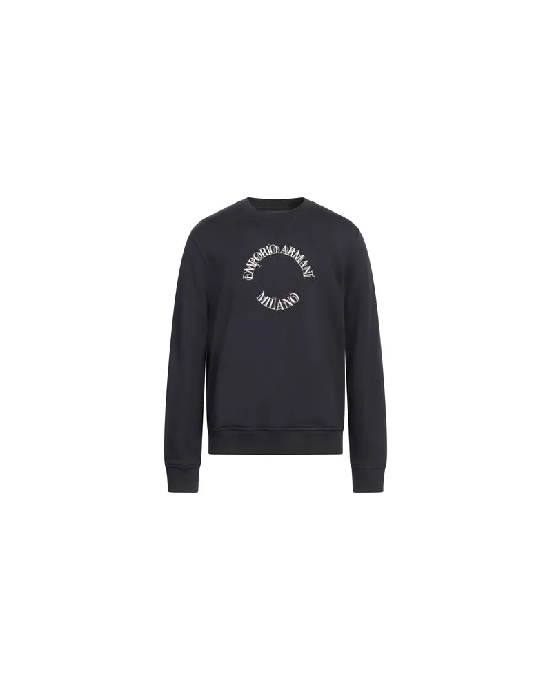 Emporio Armani TOPS - Sweatshirtsauf YOOX.COM Nachtblau