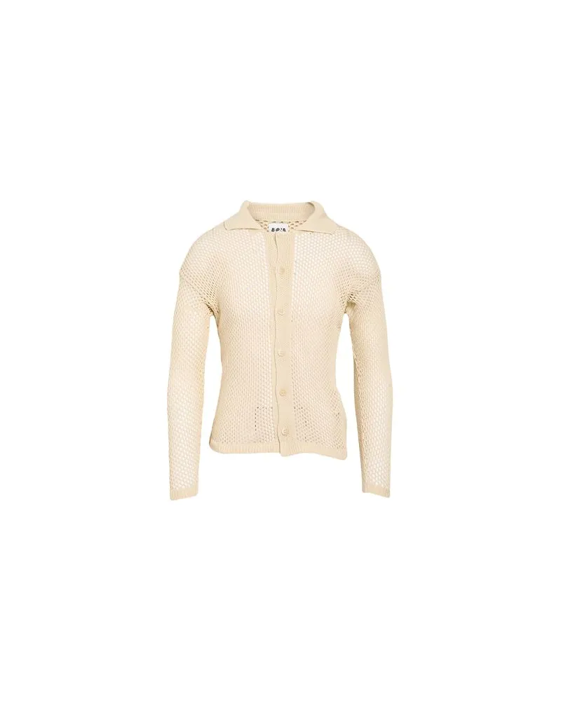 BERNA STRICKWAREN - Strickjackenauf YOOX.COM Cremeweiß