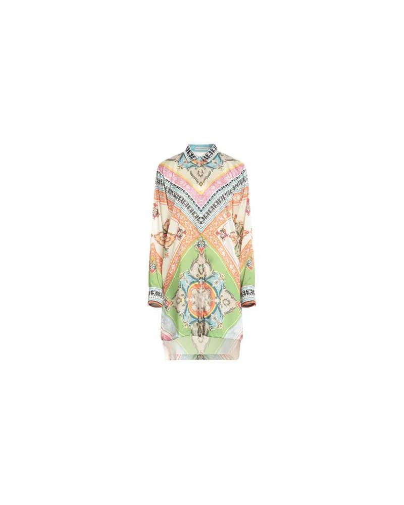 Mary Katrantzou KLEIDER - Mini-Kleiderauf YOOX.COM Cremeweiß