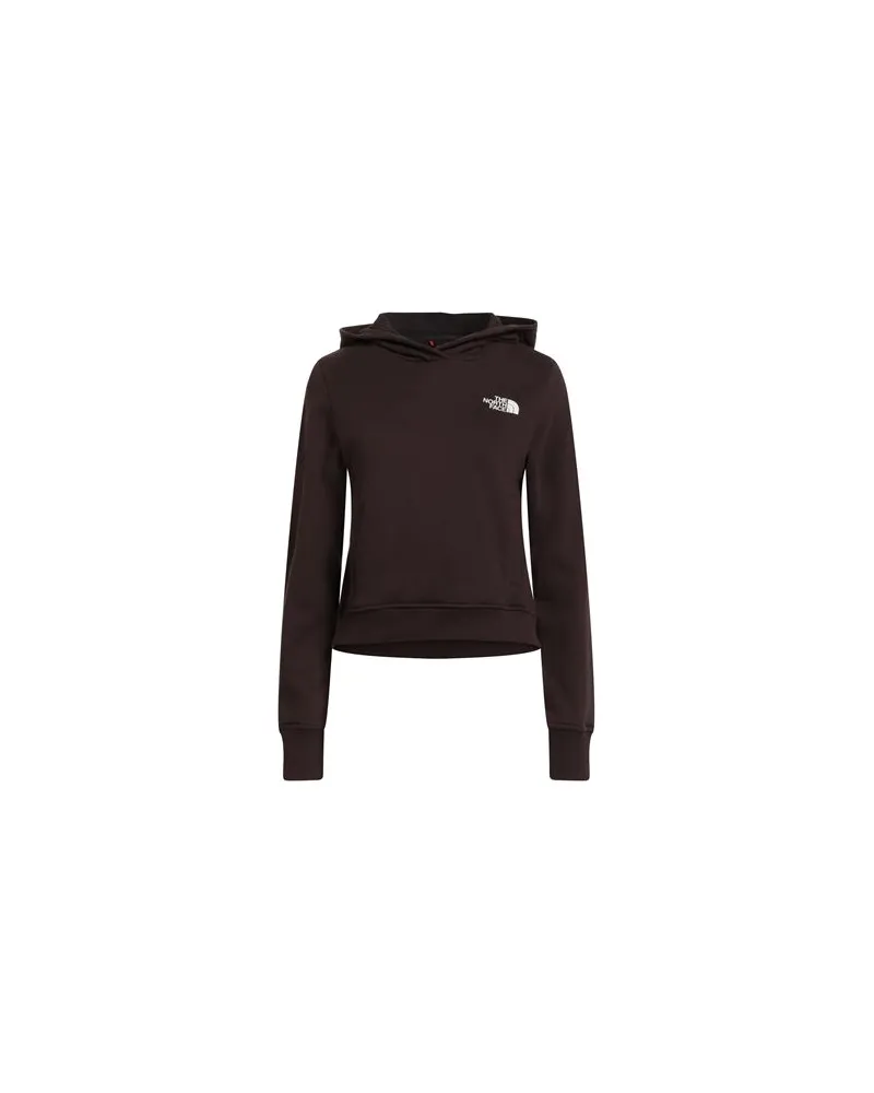 The North Face TOPS - Sweatshirtsauf YOOX.COM Schokobraun