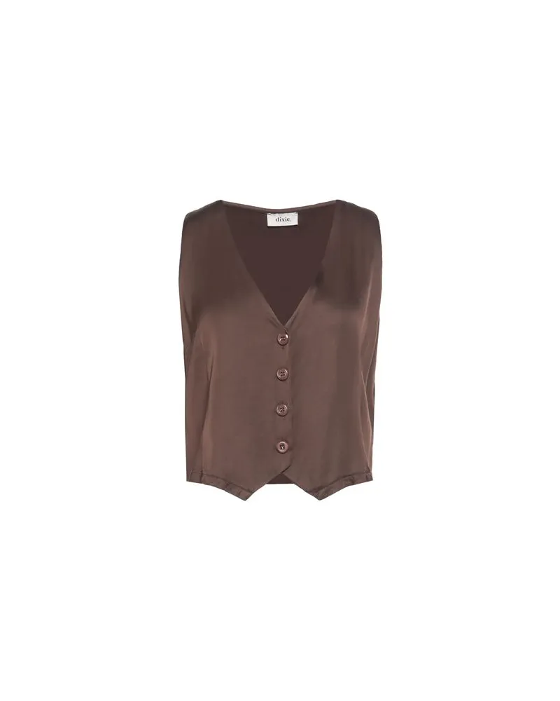Dixie ANZÜGE und CO-ORDS - Couture-Westenauf YOOX.COM Schokobraun