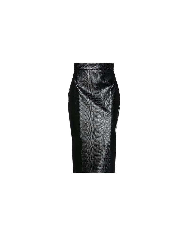 Guess HOSEN & RÖCKE - Midi-Röckeauf YOOX.COM Schwarz