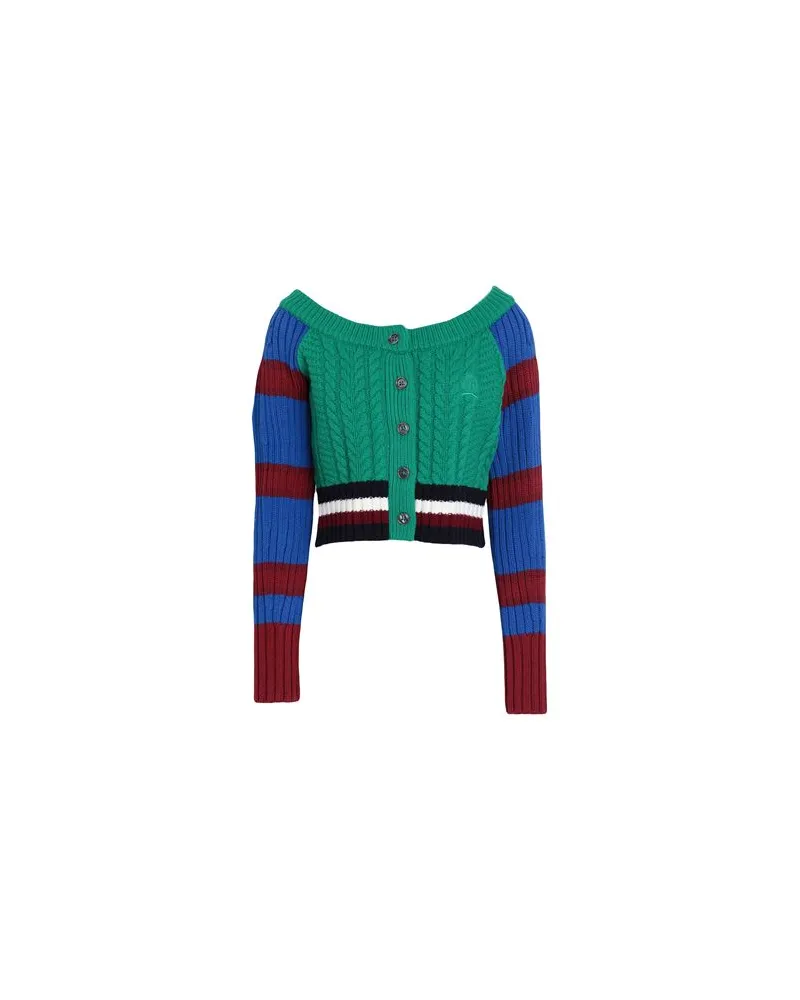 Tommy Hilfiger STRICKWAREN - Strickjackenauf YOOX.COM Grün