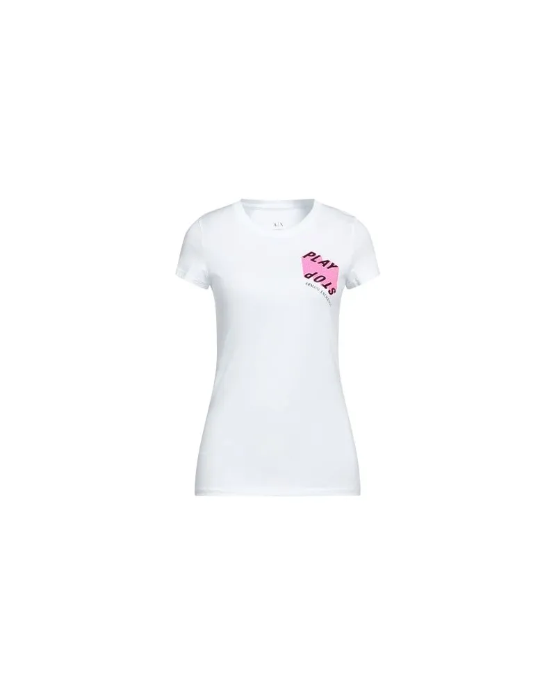 Armani Exchange TOPS - T-shirtsauf YOOX.COM Weiß