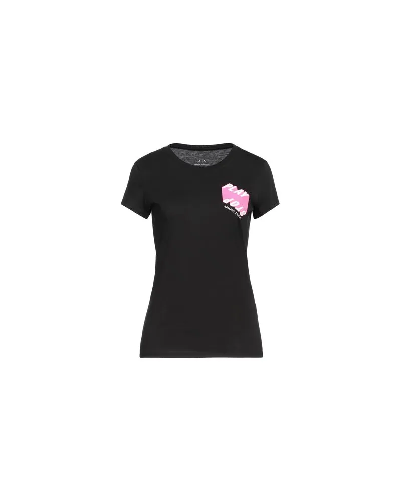 Armani Exchange TOPS - T-shirtsauf YOOX.COM Schwarz