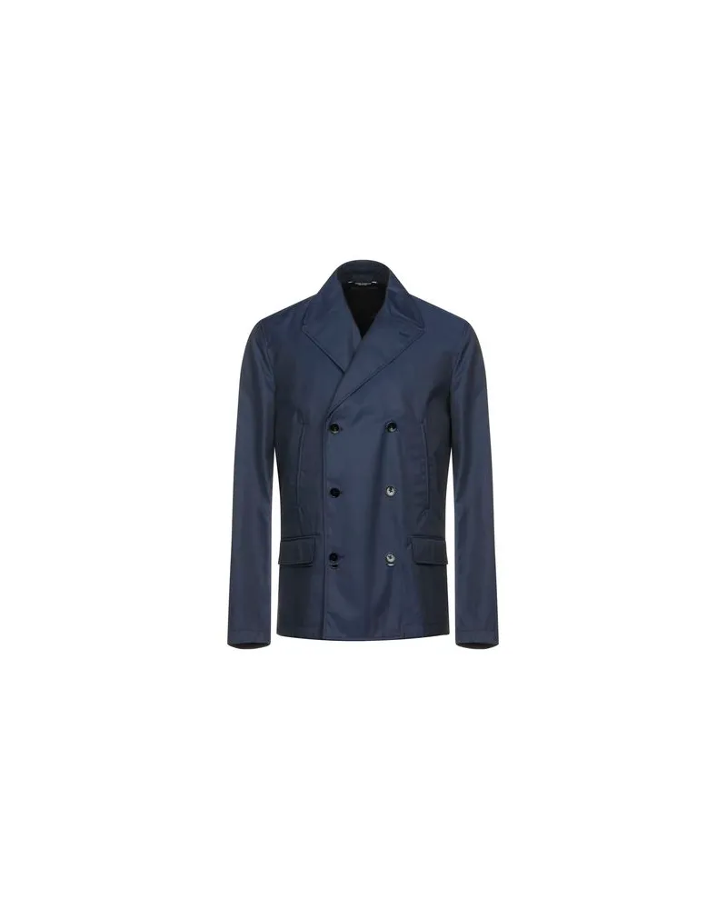 Dolce & Gabbana JACKEN & MÄNTEL - Jacken, Mäntel & Trenchcoatsauf YOOX.COM Taubenblau