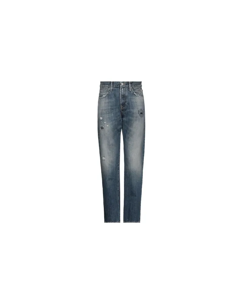 Roy Roger's HOSEN & RÖCKE - Jeanshosenauf YOOX.COM Blau