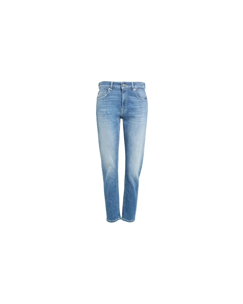 Dondup HOSEN & RÖCKE - Jeanshosenauf YOOX.COM Blau