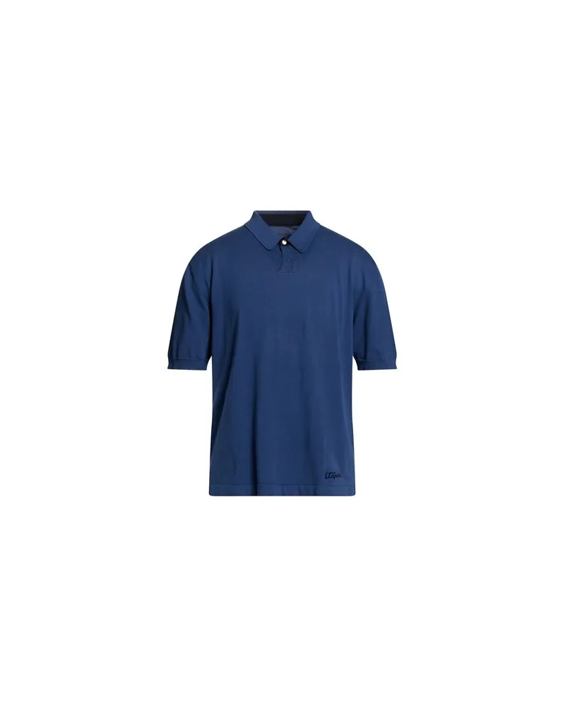 La Martina PAGANI - TOPS - Poloshirtsauf YOOX.COM Marineblau