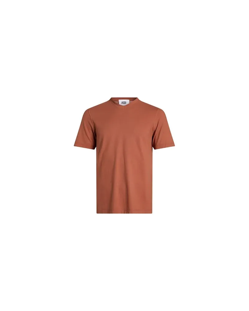 Alpha Studio TOPS - T-shirtsauf YOOX.COM Lederfarben