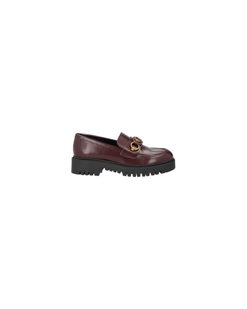 Guess SCHUHE - Mokassinsauf YOOX.COM Bordeaux