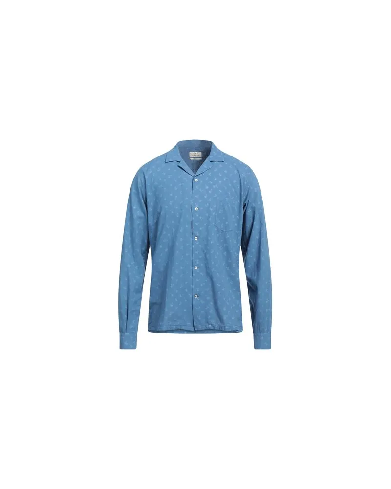 Brooksfield TOPS - Hemdenauf YOOX.COM Blau