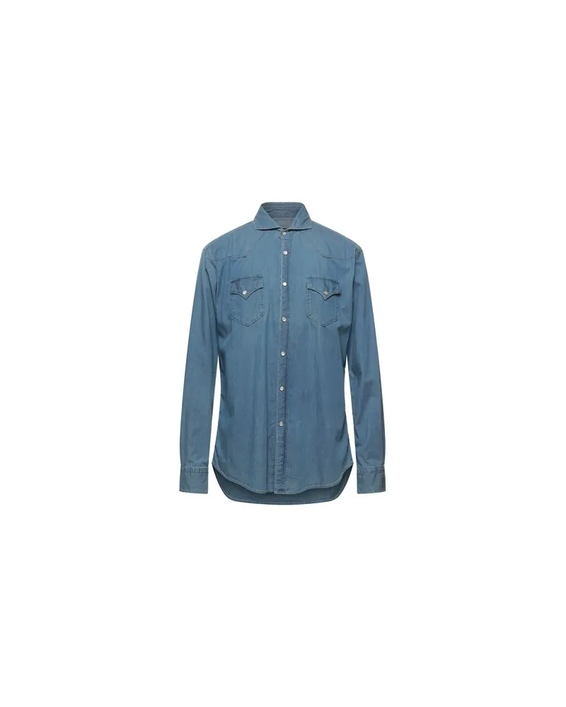 Brian Dales TOPS - Jeanshemdenauf YOOX.COM Blau