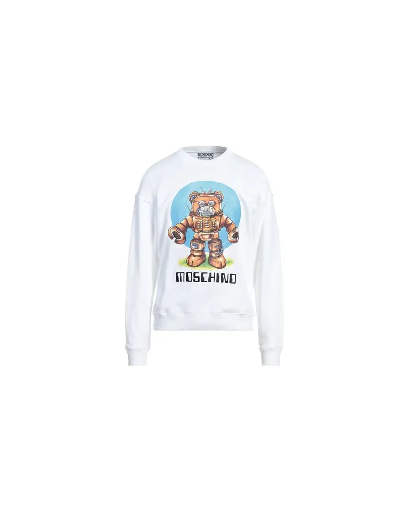 Moschino TOPS - Sweatshirtsauf YOOX.COM Weiß