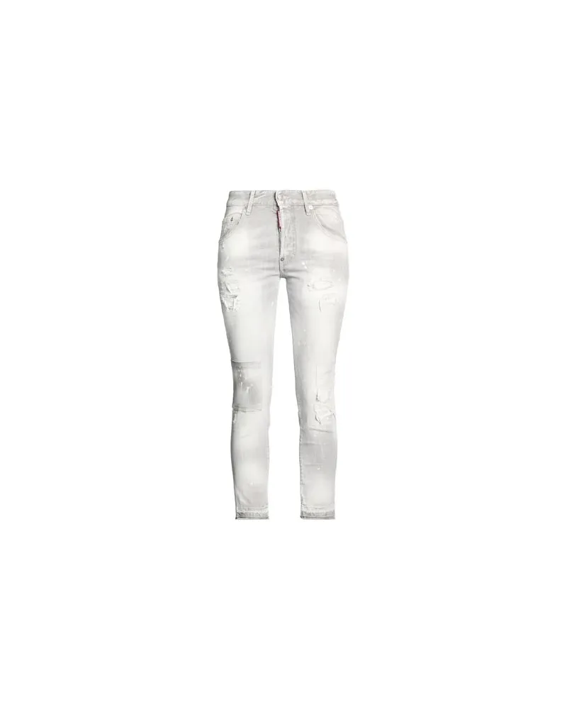 Dsquared2 HOSEN & RÖCKE - Jeanshosenauf YOOX.COM Grau