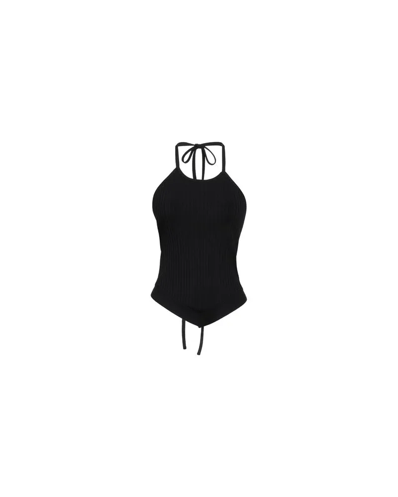 Ganni TOPS - Topsauf YOOX.COM Schwarz