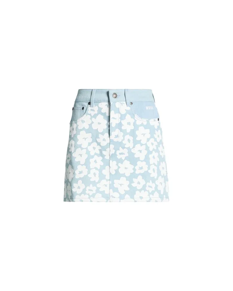 MSGM HOSEN & RÖCKE - Jeansröckeauf YOOX.COM Blau