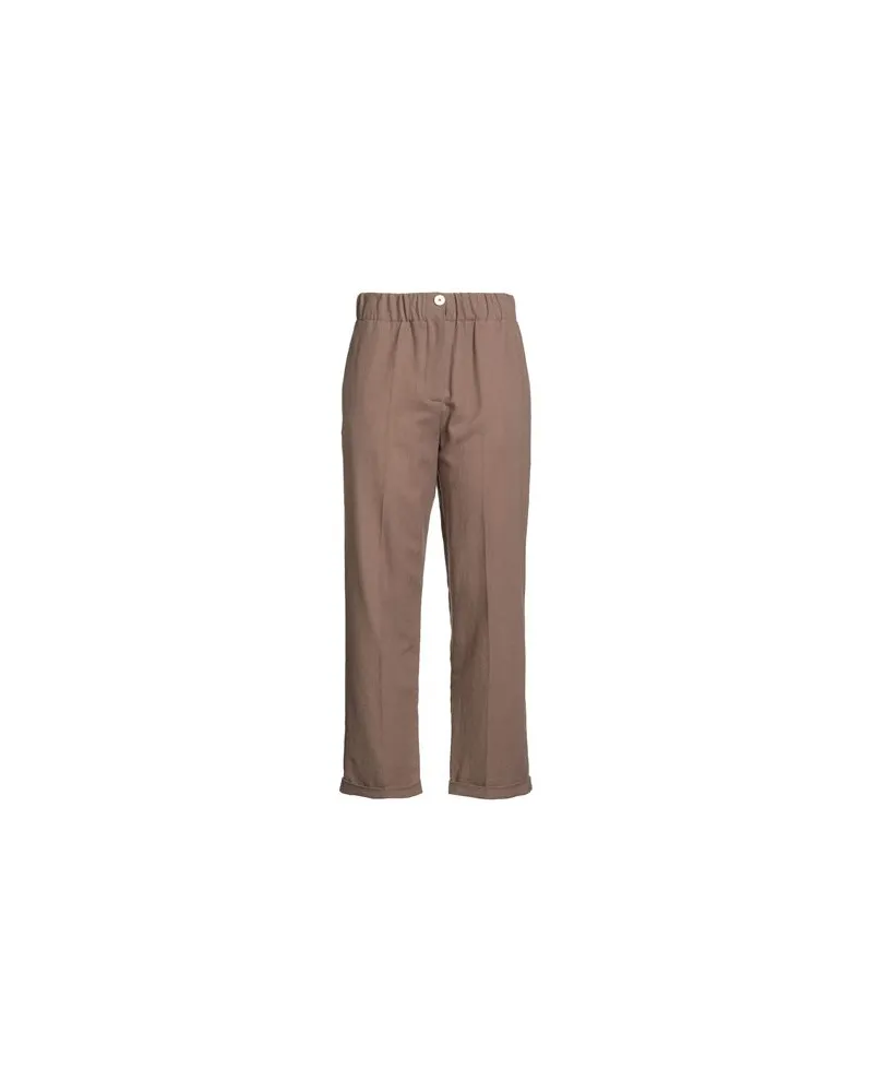 ALYSI CHOCOLAT - HOSEN & RÖCKE - Hosenauf YOOX.COM Khaki