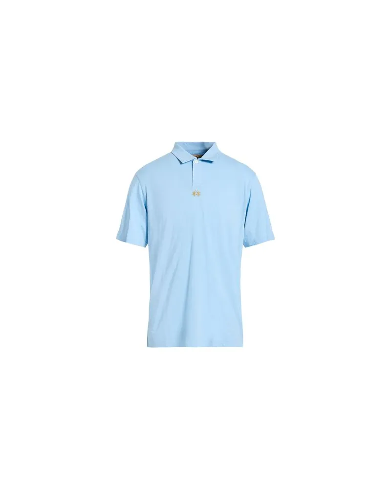 La Martina TOPS - Poloshirtsauf YOOX.COM Himmelblau