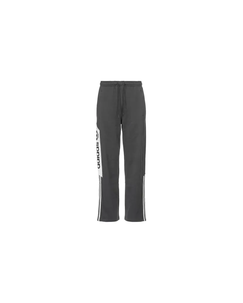 adidas BLOCK SWEATPANT - HOSEN & RÖCKE - Hosenauf YOOX.COM Braungrau
