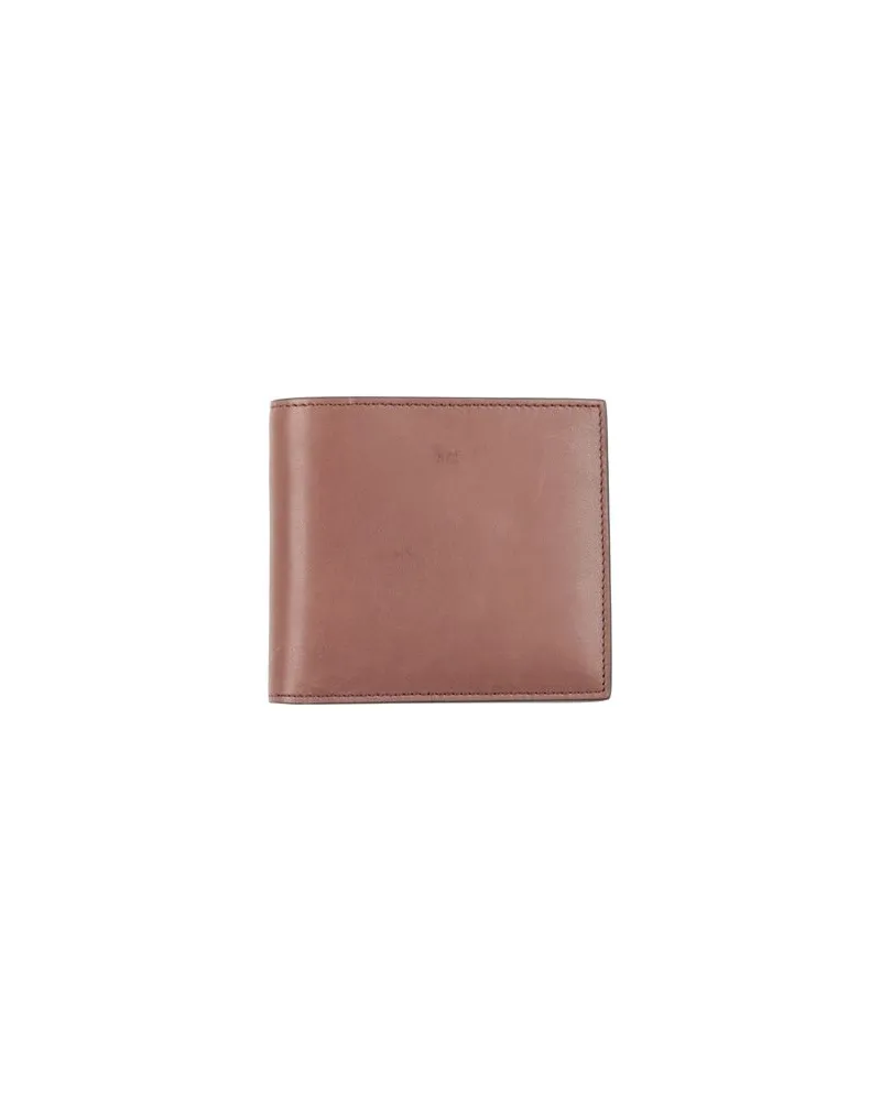 Thom Browne Kleinlederwaren - Brieftaschenauf YOOX.COM Schokobraun