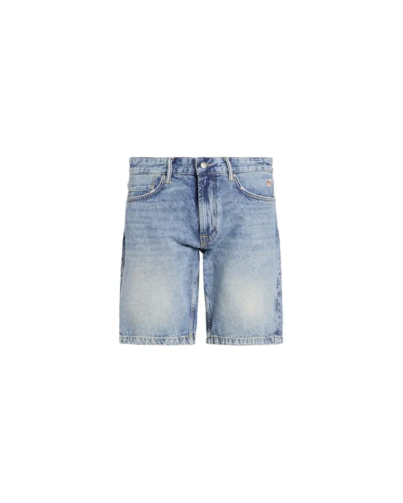 Roy Roger's RE_SEARCH - HOSEN & RÖCKE - Jeansshortsauf YOOX.COM Blau