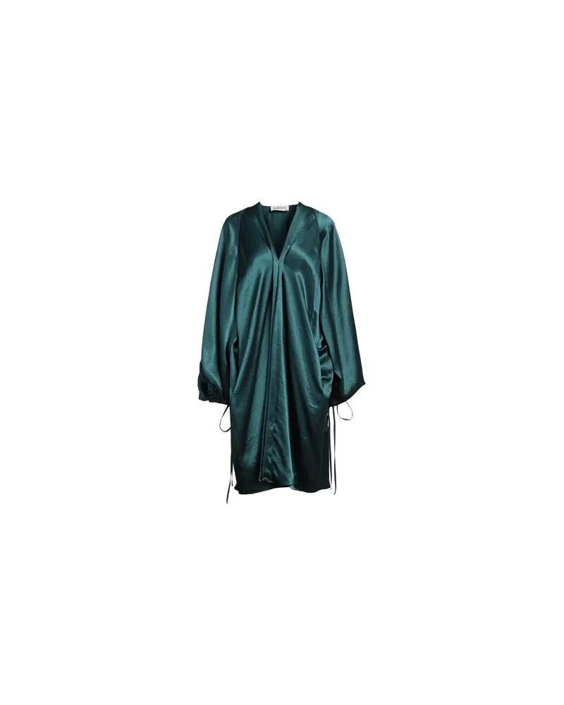 Lanvin KLEIDER - Mini-Kleiderauf YOOX.COM Smaragdgrün