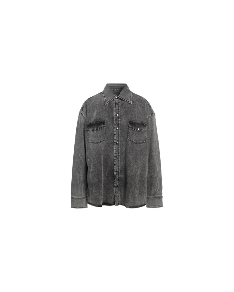 Dolce & Gabbana TOPS - Jeanshemdenauf YOOX.COM Schwarz