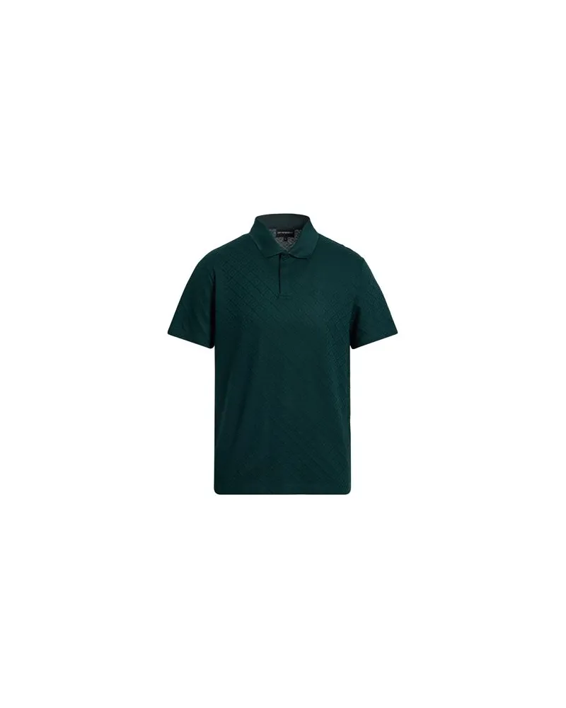 Emporio Armani TOPS - Poloshirtsauf YOOX.COM Smaragdgrün