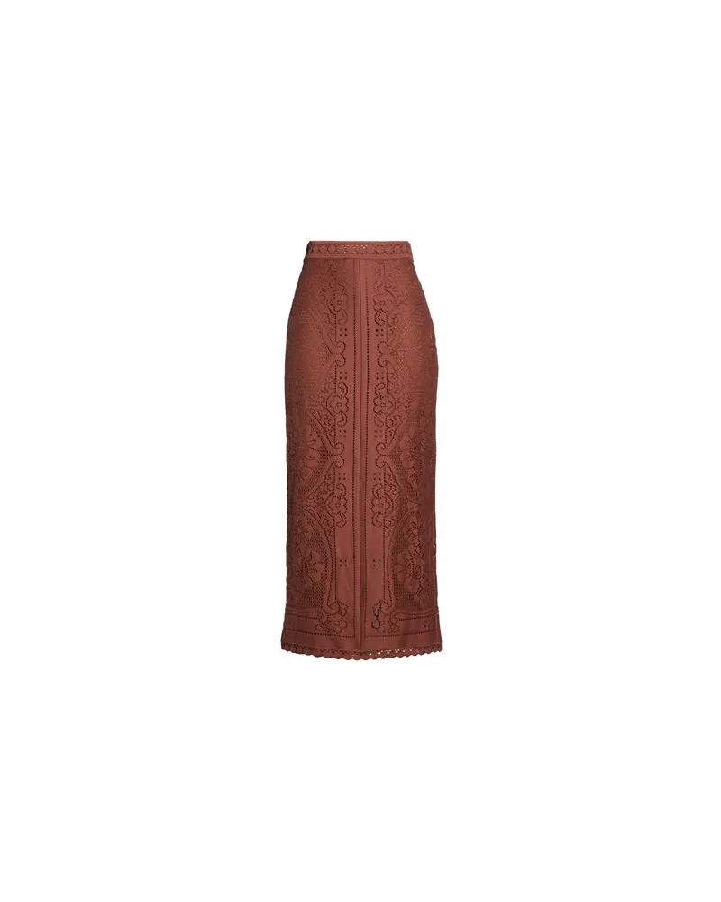 Valentino Garavani HOSEN & RÖCKE - Maxi-Röckeauf YOOX.COM Braun