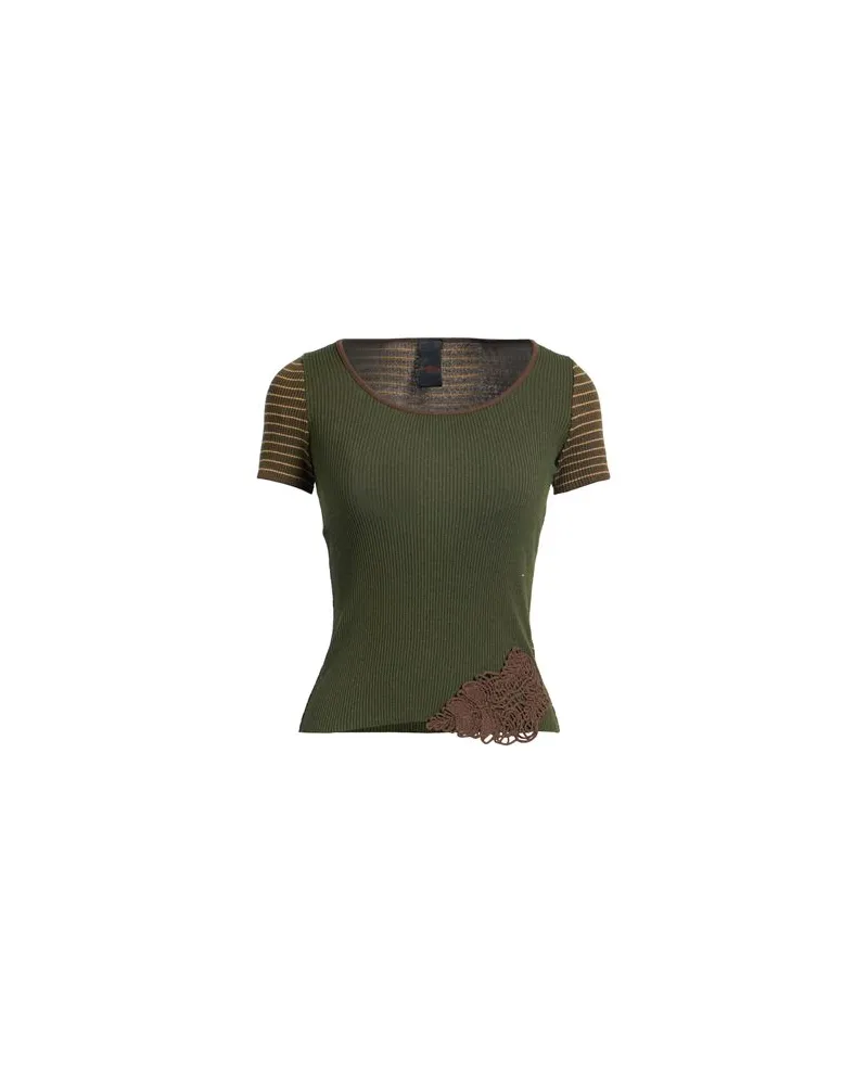 Mariella Rosati STRICKWAREN - Pulloverauf YOOX.COM Militärgrün