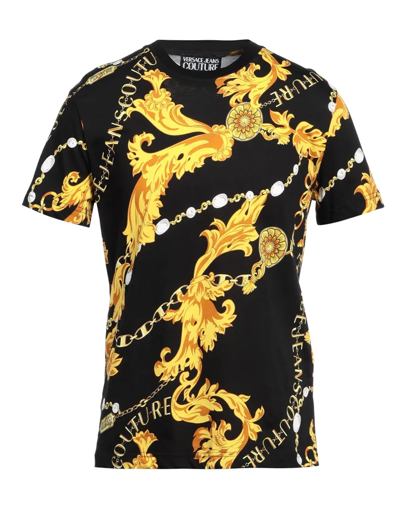 Versace Jeans T-shirts Schwarz