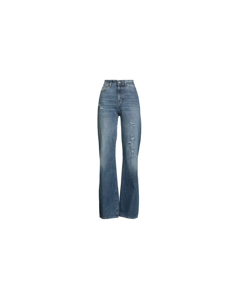 Dondup HOSEN & RÖCKE - Jeanshosenauf YOOX.COM Blau