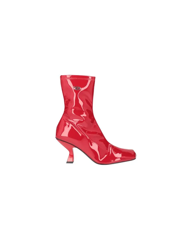 Diesel SCHUHE - Stiefelettenauf YOOX.COM Rot