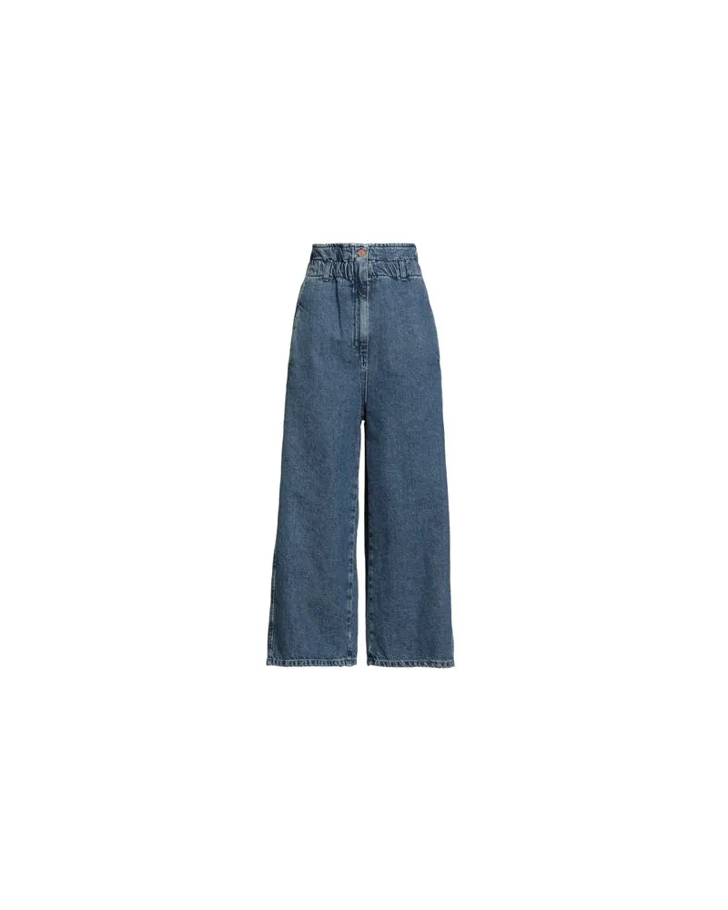 VICOLO DENIM COUTURE - HOSEN & RÖCKE - Jeanshosenauf YOOX.COM Blau