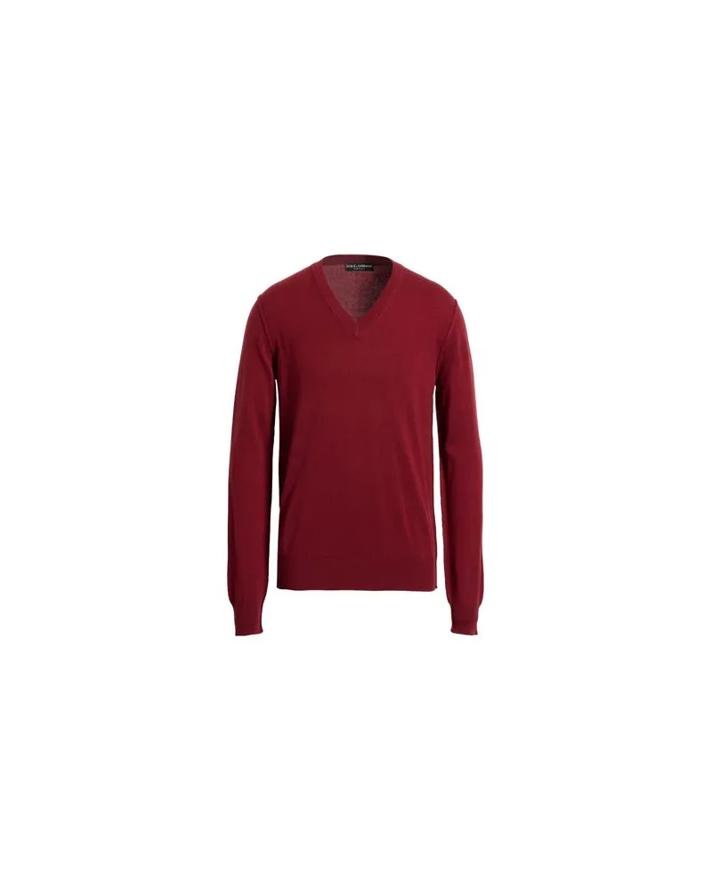 Dolce & Gabbana STRICKWAREN - Pulloverauf YOOX.COM Bordeaux
