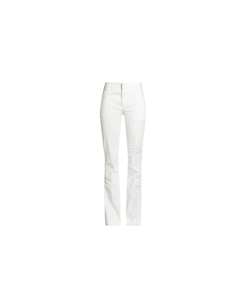 Dondup HOSEN & RÖCKE - Hosenauf YOOX.COM Weiß